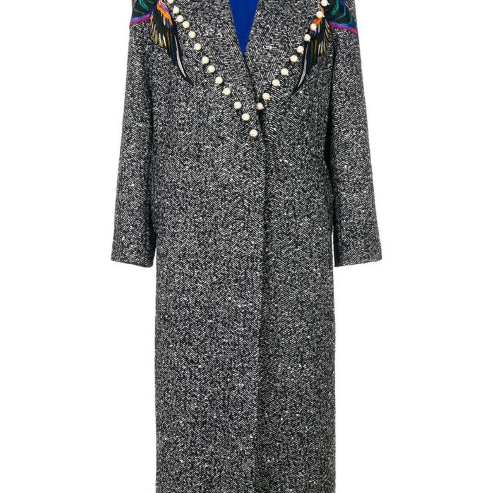 Katya Dobryakova Women's Long Single Breasted Coat